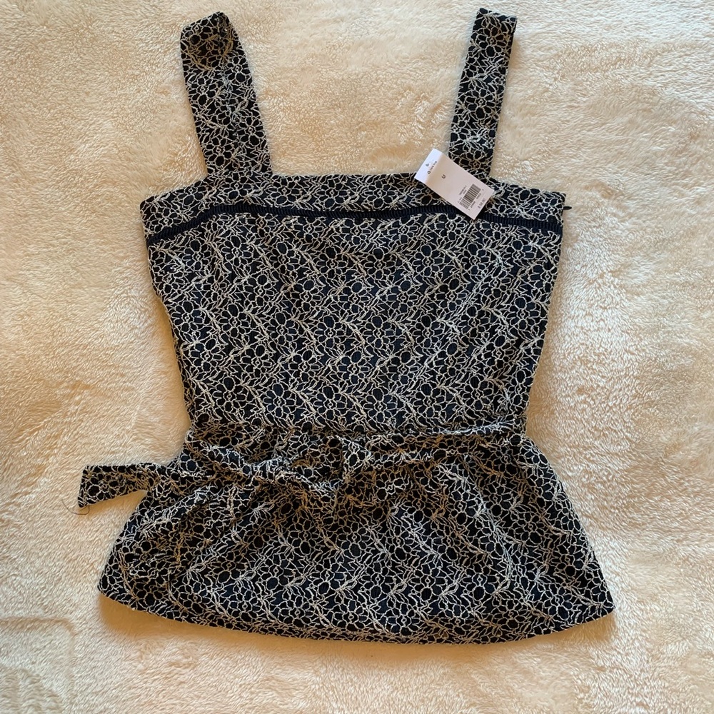 Banana Republic Sleeveless Belted Top